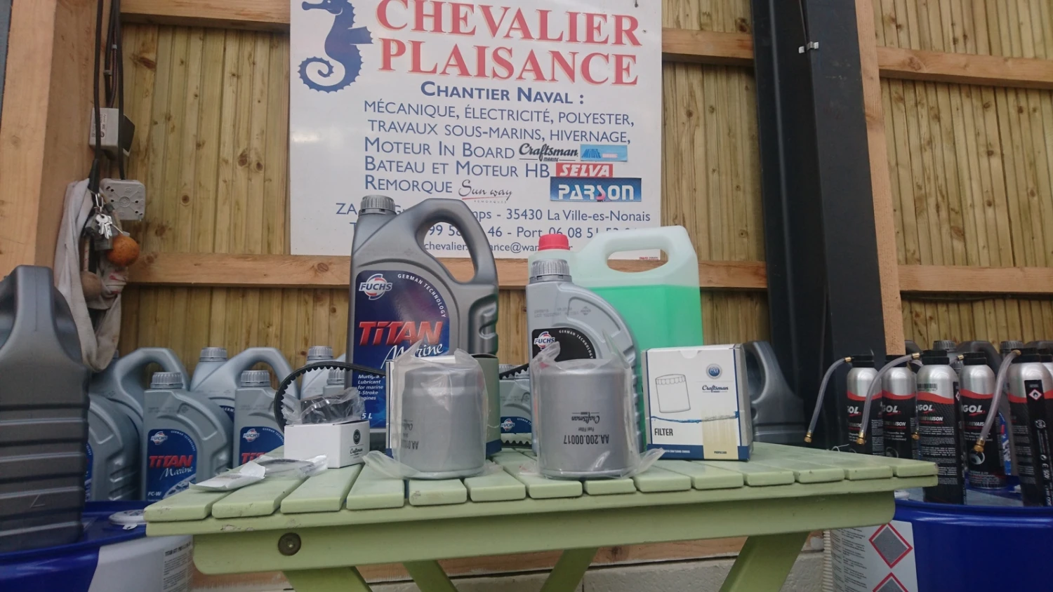 Pack Entretien / Rodage CRAFTSMAN Vétus Diesel 11 CV à 27 CV 3 Pack Entretien / Rodage CRAFTSMAN Vétus Diesel 11 CV à 27 CV