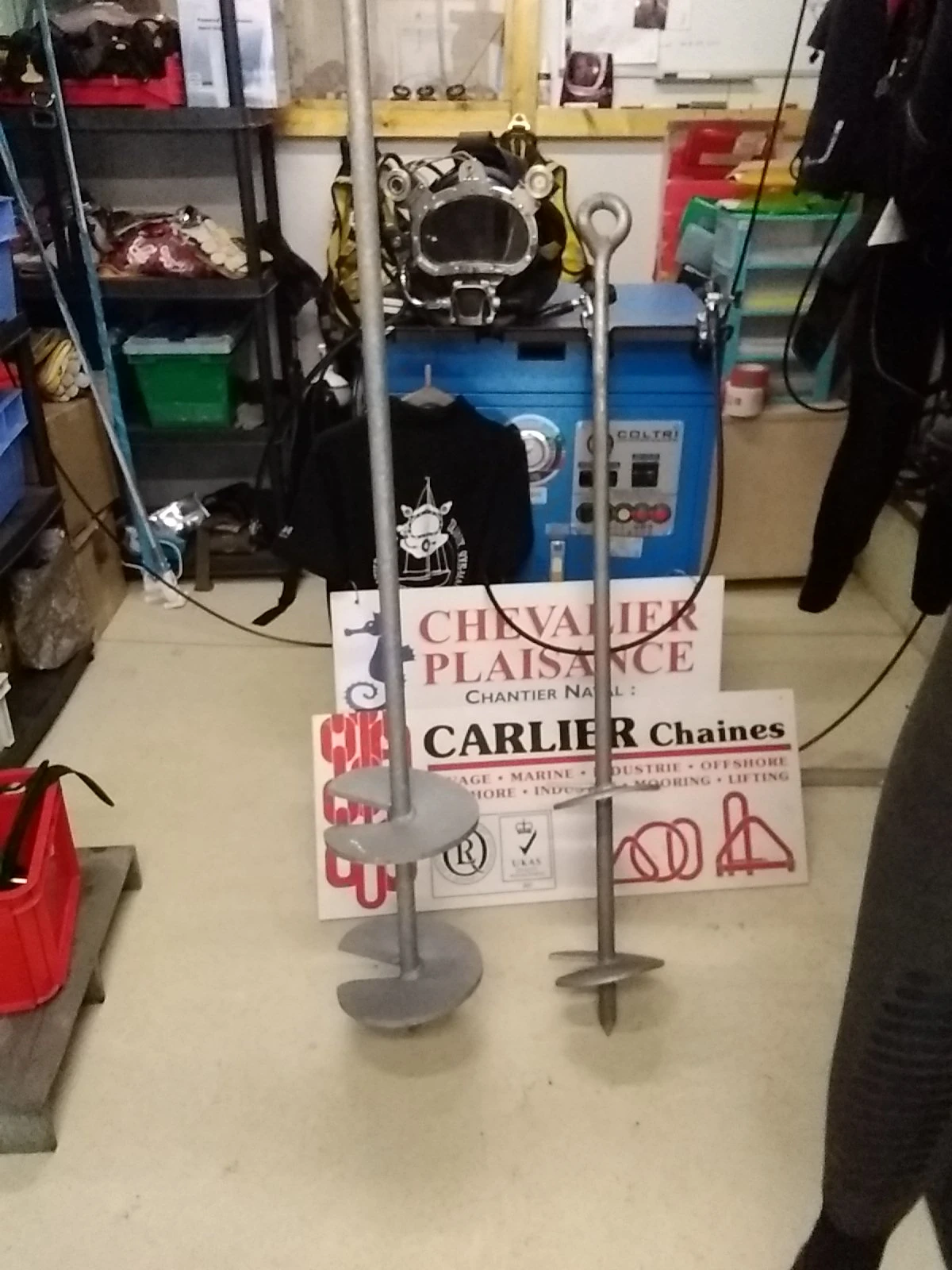 Ancre à Vis "Mouillage Ecologique" 3 Ancre à Vis "Mouillage Ecologique"