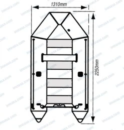 Annexe GS 230 SL 225X131 Bleu Gris Fond Latté Bois -Azur Marine Annexe GS 230 SL 225X131 Bleu Gris Fond Latte Bois 3