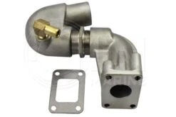 Collecteur D'échappement Coudé Pour Moteur YANMAR Série: 2GM(F) - 3HMS -Azur Marine Collecteur d echappement Coude pour moteur YANMAR Serie 1