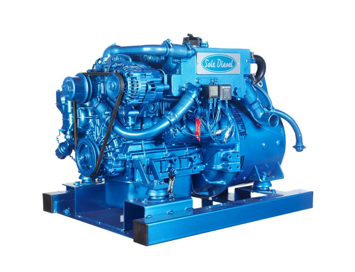 Groupe Électrogène Sole Diesel 7GSC 6,6kVA 50Hertz Sans Cocon 3 Groupe Électrogène Sole Diesel 7GSC 6,6kVA 50Hertz Sans Cocon