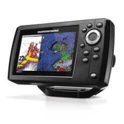 HUMMINBIRD Pack Comprenant Un H5 G3-CXDTA Et Une Carte COAST MASTER Version 2D - 50/200KHz (Grande Profondeur) -Azur Marine H5 G3 CXDTA et une carte COAST MASTER HUMMINBIRD CHEVALI 1