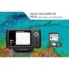 HUMMINBIRD Pack Comprenant Un H5 G3-CXDTA Et Une Carte COAST MASTER Version 2D - 50/200KHz (Grande Profondeur) -Azur Marine H5 G3 CXDTA et une carte COAST MASTER HUMMINBIRD CHEVALI
