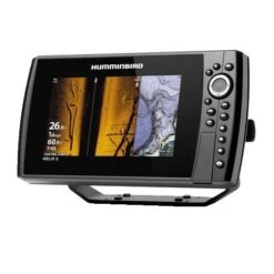 HUMMINBIRD Pack Comprenant Un HELIX 8G4N-CMSI+TA Et Une Carte COAST MASTER RÉSEAU Version MEGA Side Imaging -Azur Marine H5 G3 CXDTA et une carte COAST MASTER HUMMINBIRD CHEVALI 109