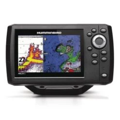 HUMMINBIRD Pack Comprenant Un H5 G3CDSTA Et Une Carte COAST MASTER Version 2D - 140-240 KHz -Azur Marine H5 G3 CXDTA et une carte COAST MASTER HUMMINBIRD CHEVALI 15