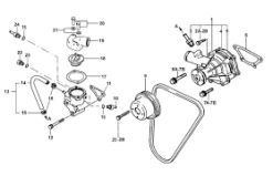 Poulie Pour Pompe De Circulation "eau Douce"