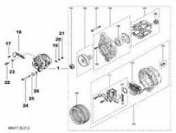 Kit 2e Alternateur Pour Moteur Solé Mini 29
