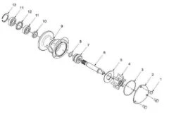 Kit Joints Pompe à Eau De Mer Solé Diesel