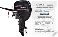 Moteur HIDEA 15 Cv 4 Temps Arbre Court -Azur Marine Moteur HIDEA 15 cv 4 Temps arbre court 512749153 4