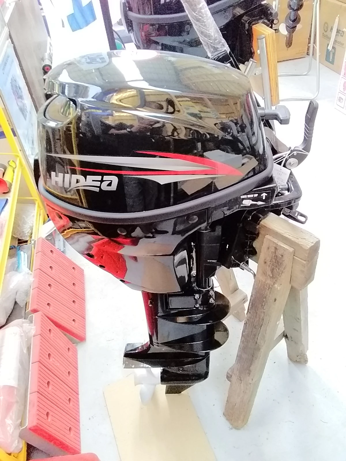 Moteur HIDEA 6 Cv 4 Temps Arbre Long "Spécial 8" 4 Moteur HIDEA 6 Cv 4 Temps Arbre Long "Spécial 8" – Image 2