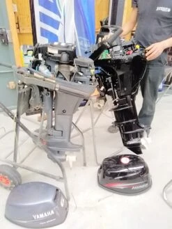 Moteur HIDEA 6 Cv 4 Temps Arbre Long "Spécial 9,9" -Azur Marine Moteur HIDEA 6 cv 4 Temps arbre long quot Special 9 9 q 4