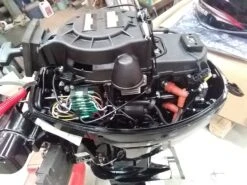 Moteur HIDEA 8 Cv 4 Temps Arbre Long -Azur Marine Moteur HIDEA 8 cv 4 Temps arbre long quot Special 8 quo 1