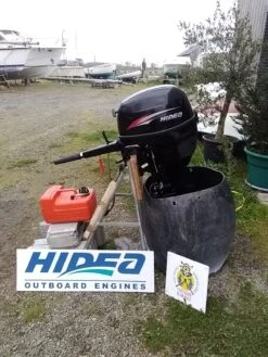 Moteur HIDEA HDEF 25 Cv 4 Temps E.F.I, Arbre Court, Barre Franche, Démarrage électrique -Azur Marine Moteur Hors Bord 25 cv Hidea E F I arbre court barre fra 7