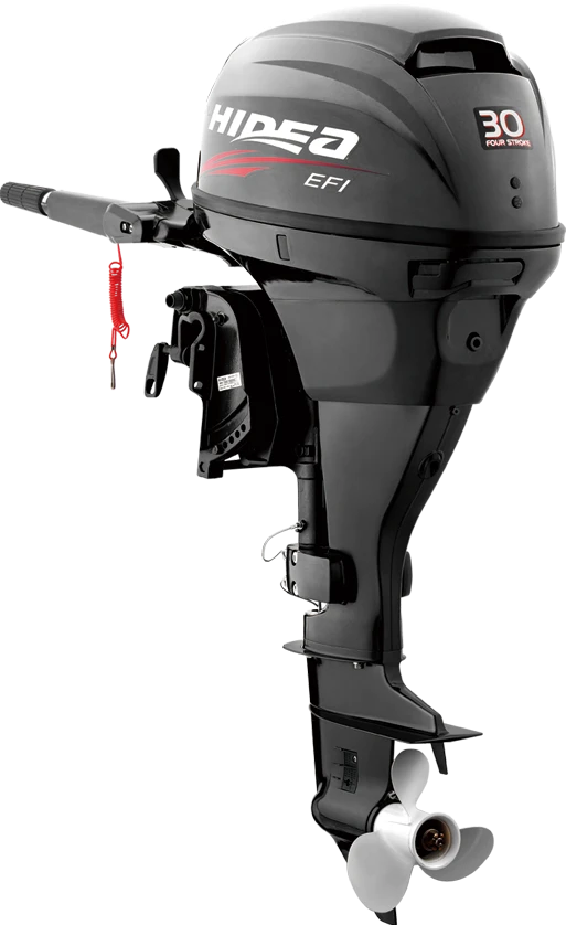 Moteur HIDEA HDEF 30 Cv 4 Temps E.F.I, Arbre Long, Barre Franche, Démarrage électrique 3 Moteur HIDEA HDEF 30 Cv 4 Temps E.F.I, Arbre Long, Barre Franche, Démarrage électrique