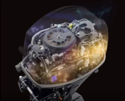 Moteur Hors-Bord 30 Cv Tohatsu Arbre Long Démarrage Electrique Barre Franche Standard Relevage Manuel -Azur Marine Moteur Hors Bord 30 cv Tohatsu Arbre Long Demarrage Elec 7