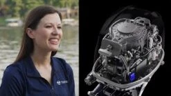 Moteur Hors-Bord 30 Cv Tohatsu Arbre Long Démarrage Manuel Barre Franche Relevage Manuel -Azur Marine Moteur Hors Bord 30 cv Tohatsu Arbre Long Demarrage Manu 2