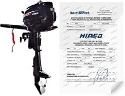 Moteur HIDEA 2,5 Cv 4 Temps Arbre Court 15 Moteur HIDEA 2,5 Cv 4 Temps Arbre Court -Azur Marine Moteur Hors Bord HIDEA 2 5 CV arbre court 4
