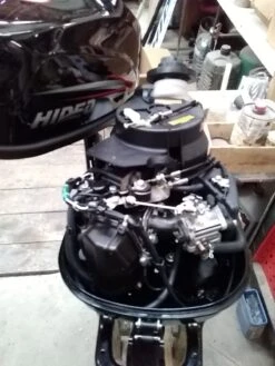 Moteur HIDEA 6 Cv 4 Temps Arbre Long -Azur Marine Moteur Hors Bord HIDEA 6 CV arbre Long 5