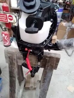 Moteur HIDEA 6 Cv 4 Temps Arbre Court -Azur Marine Moteur Hors Bord HIDEA 6 CV arbre court HDF5HS