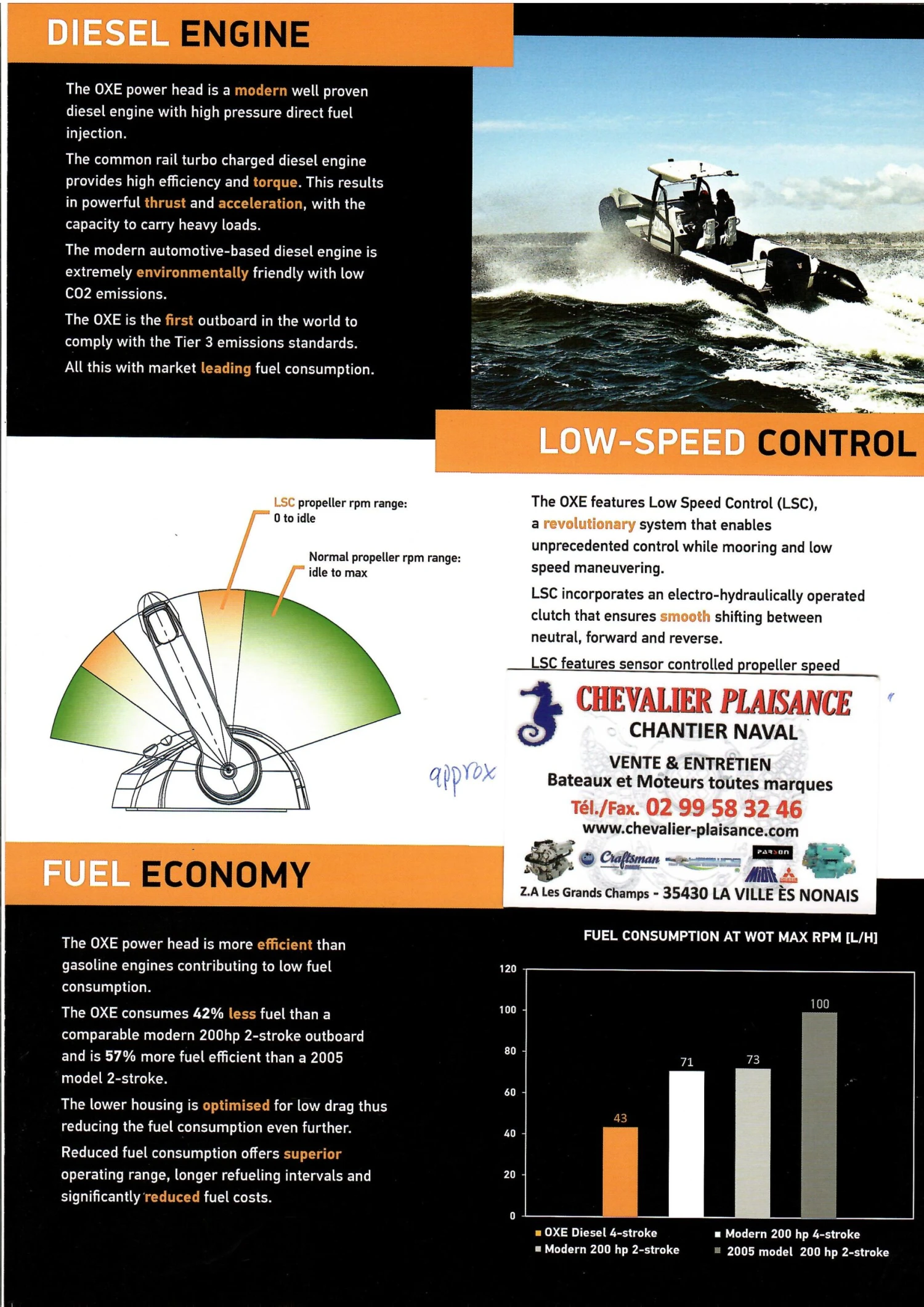 Moteur Hors-Bord OXE 200 Cv Diesel 10 Moteur Hors-Bord OXE 200 Cv Diesel – Image 8