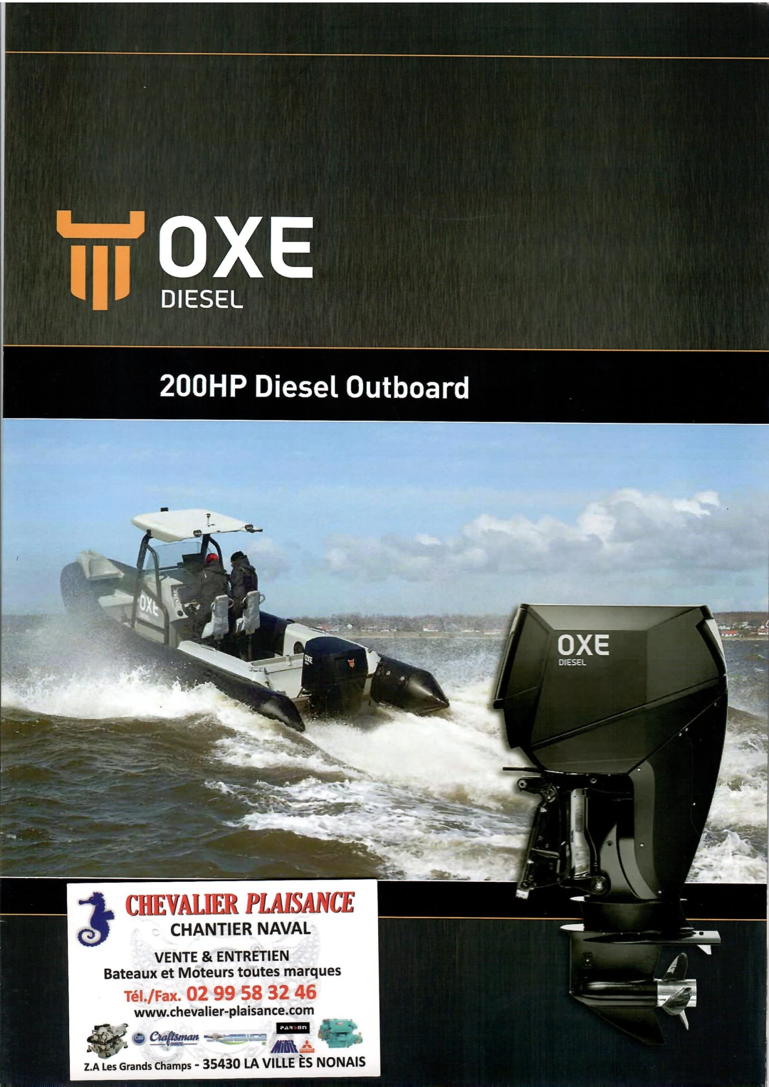 Moteur Hors-Bord OXE 200 Cv Diesel 9 Moteur Hors-Bord OXE 200 Cv Diesel – Image 7