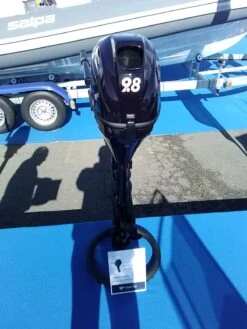 Moteur Hors-Bord TOHATSU 9,8 Cv, 4temps, (Arbre Long, Barre Franche, Démarrage électrique) -Azur Marine Moteur Hors Bord TOHATSU 9 8 cv 4temps Arbre Long Barre 3