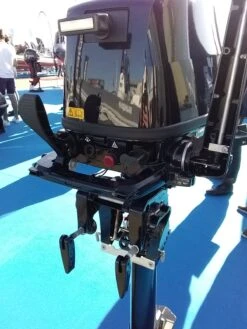 Moteur Hors-Bord Tohatsu 6 Cv Long Noir Sail Pro -Azur Marine Moteur Hors Bord Tohatsu 6 cv Long Noir Sail Pro MFS6D S 3