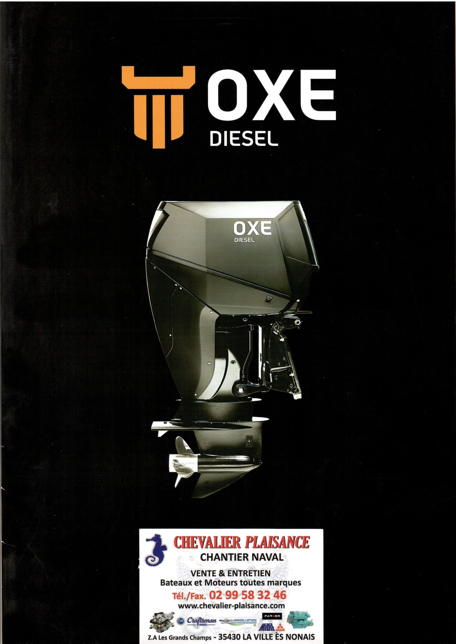 Moteur Hors-Bord OXE 200 Cv Diesel 3 Moteur Hors-Bord OXE 200 Cv Diesel