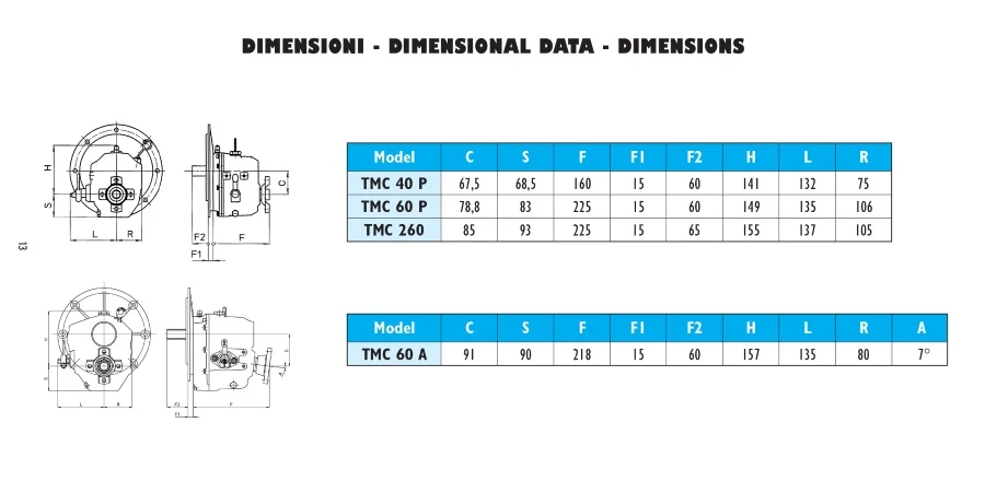 Réducteur - Inverseur Technodrive TMC60 A Sortie Inclinée 7° Ratio: 2,00/1 6 Réducteur - Inverseur Technodrive TMC60 A Sortie Inclinée 7° Ratio: 2,00/1 – Image 4
