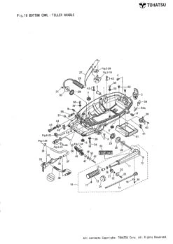 Robinet D' Essence Moteur Nouveau Modèle Moteur Tohatsu MFS4 MFS5 MFS6D MFS6D Sail Pro -Azur Marine Robinet d essence moteur nouveau modele Moteur Tohatsu M 3
