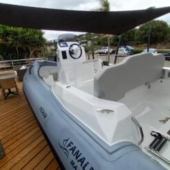 FANALE MARINE PICHJU 600 Avec 140 Cv SUZUKI -Azur Marine Semi Rigide Fanale Marine Pichju 600 7 1 1