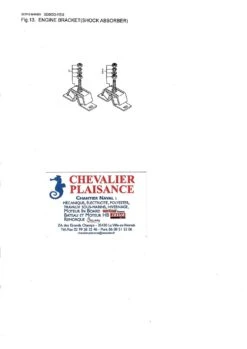 Silent Bloc Moteur 3GM30 3GM30C 3GM30F 3GM30FC (100)